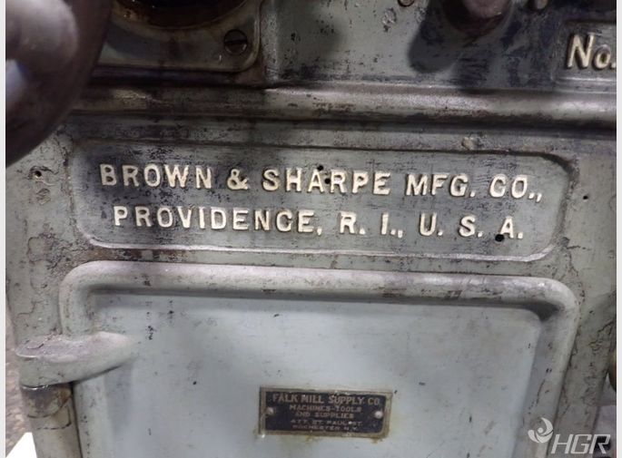 Brown  Sharpe Brown  Sharpe No 2 Surface Grinder