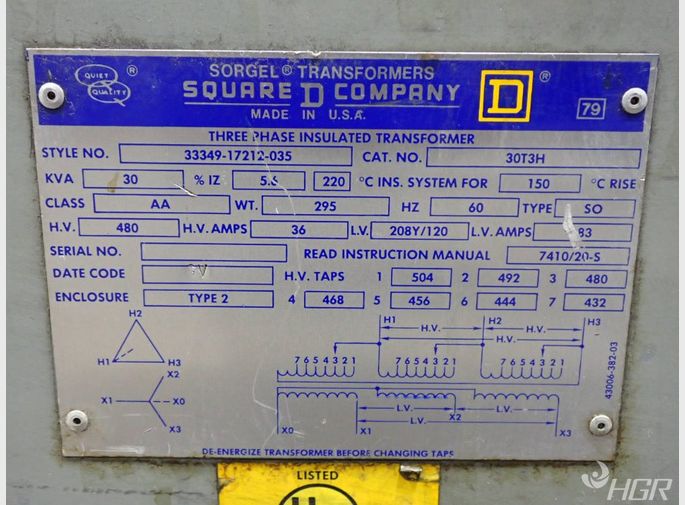 Square D Transformer