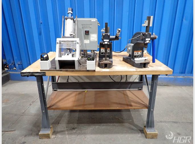  Work Bench With Arbor Presses