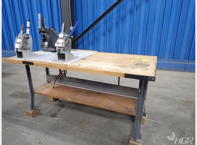  Work Bench With Arbor Presses