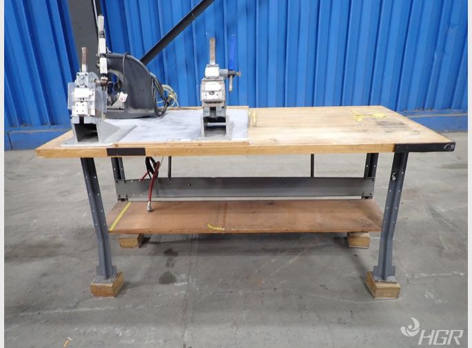  Work Bench With Arbor Presses
