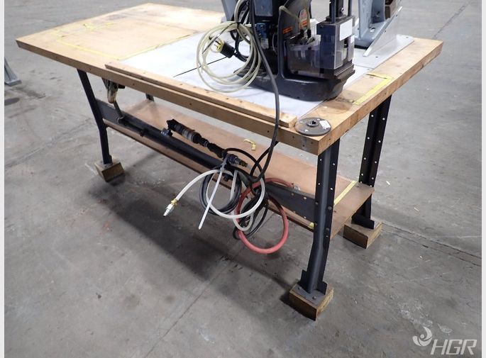  Work Bench With Arbor Presses