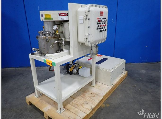 Ross Vacuum Mixer Wcontrol Panel