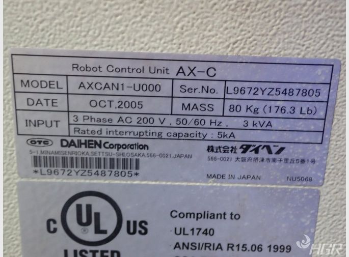 Otc Robot W Controller