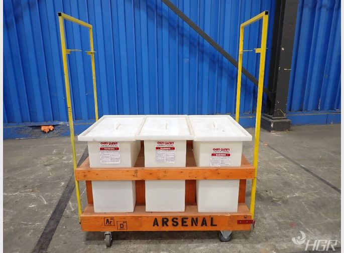Chemtainer Anodizing Tanks