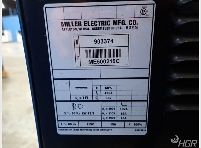 Miller Welder Power Source