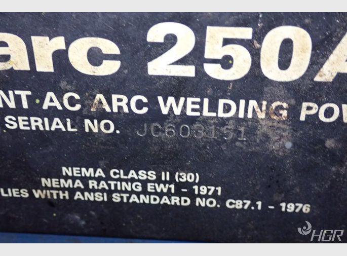 Miller Welder Power Source