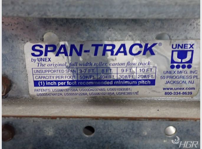 Span Track Gravity Conveyors
