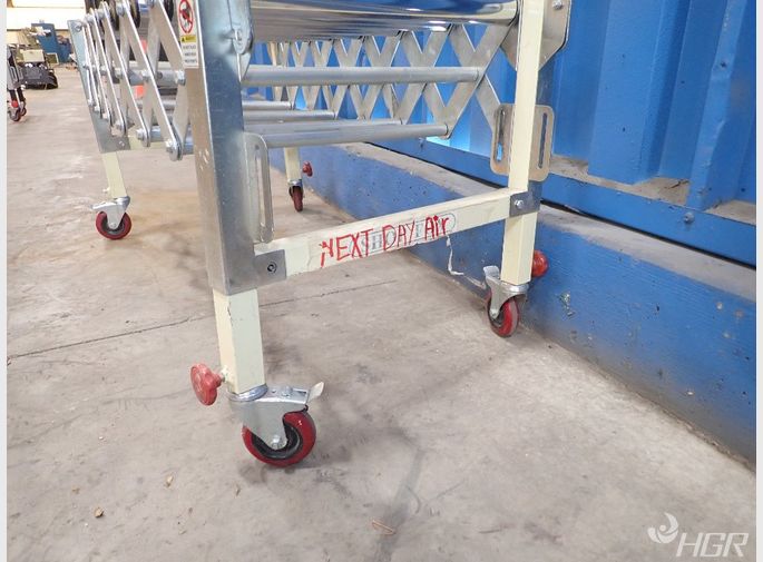 Shop Fox Accordian Roller Conveyor