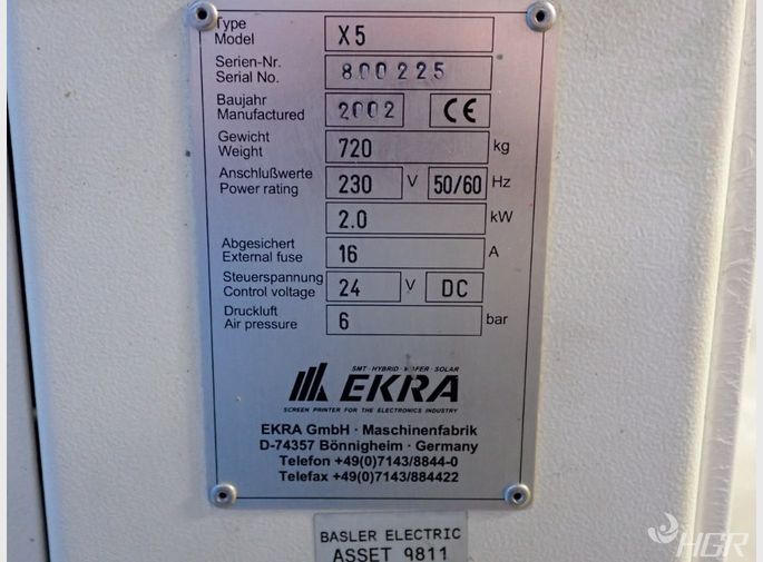Ekra Screen Printer
