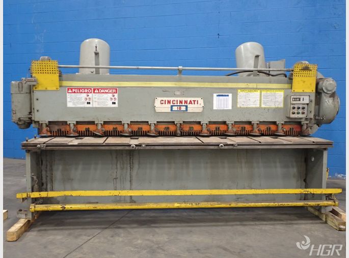 Used Cincinnati Shear | HGR Industrial Surplus