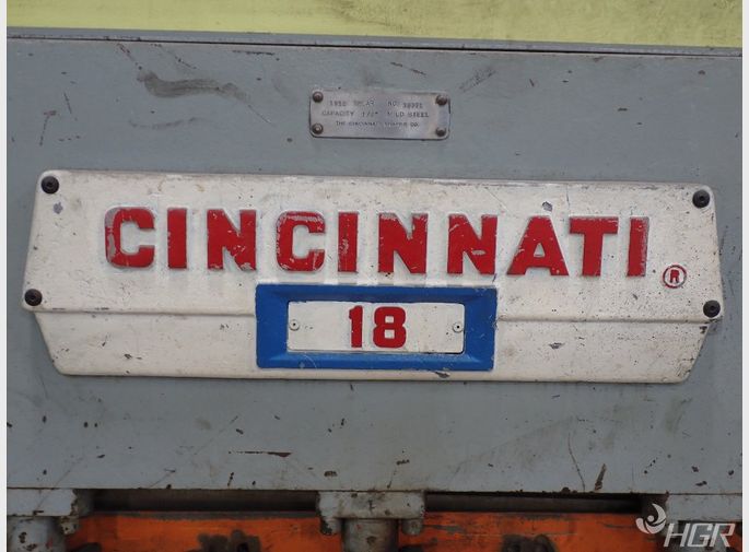 Used Cincinnati Shear | HGR Industrial Surplus