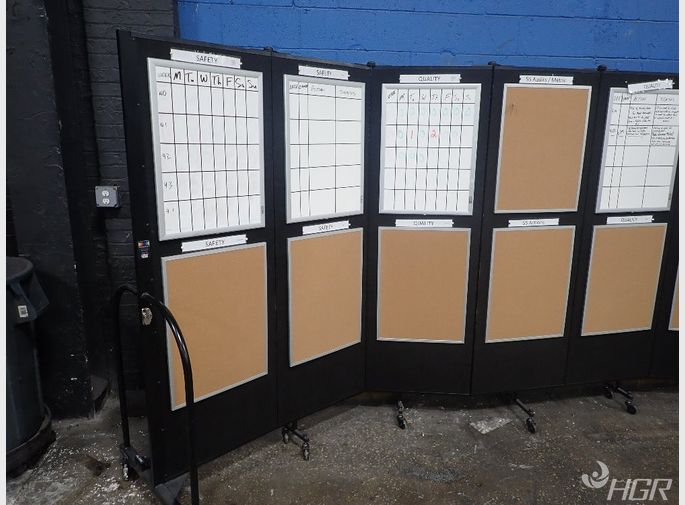 Used Screenflex Collapsible Room Divider HGR Industrial Surplus