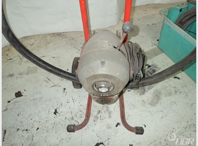 Ridgidkollman Portable Sectional Drain Cleaning Machine