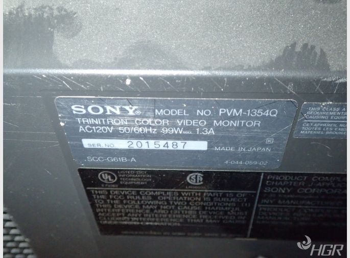 Sony Video Monitor