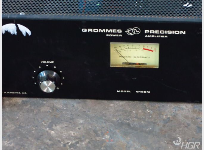 Used Grommes Precision Power Amplifier HGR Industrial Surplus