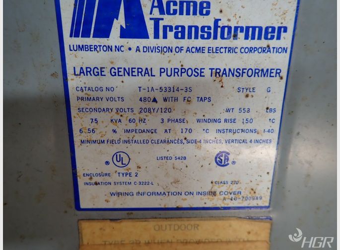 Acme Transformer Transformer