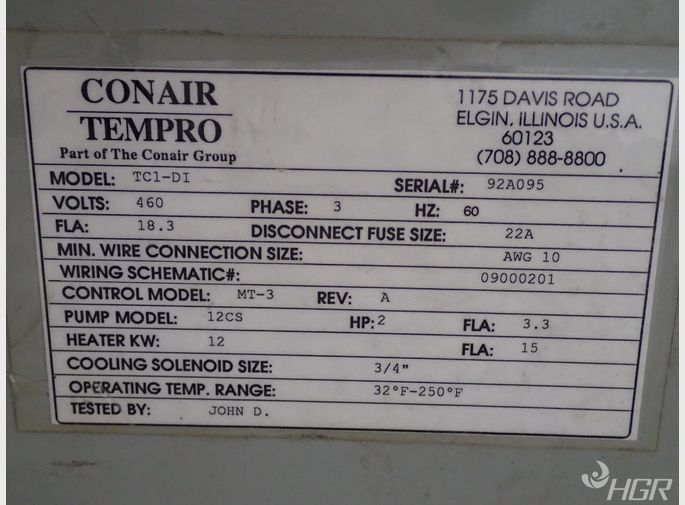 Conair Temperature Controller