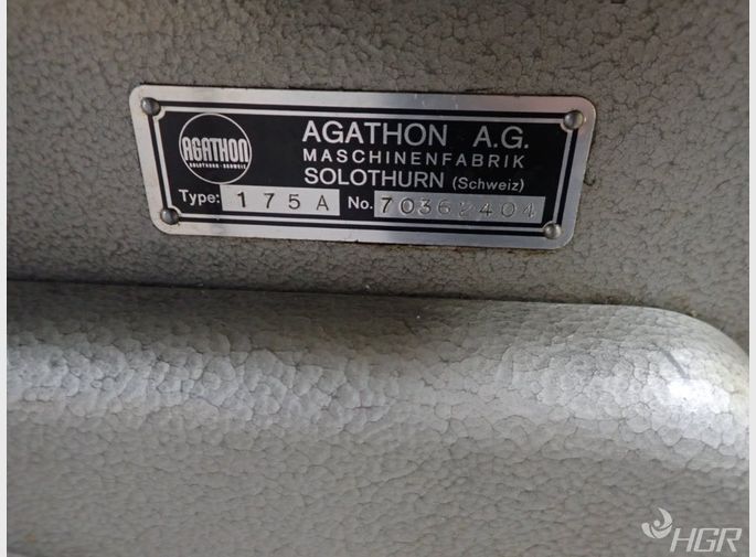 Agathon Tool And Cutter Grinder 