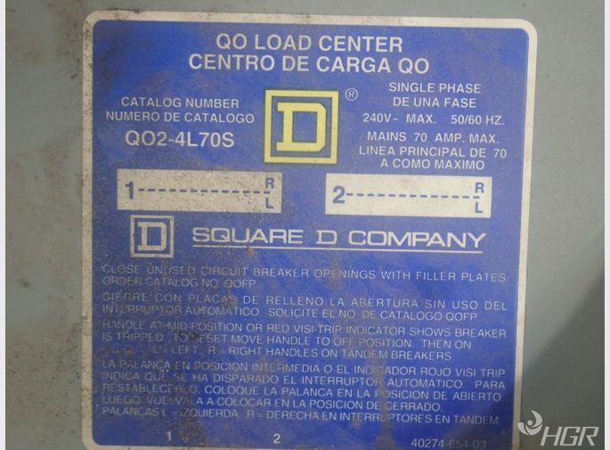 Square D Load Center