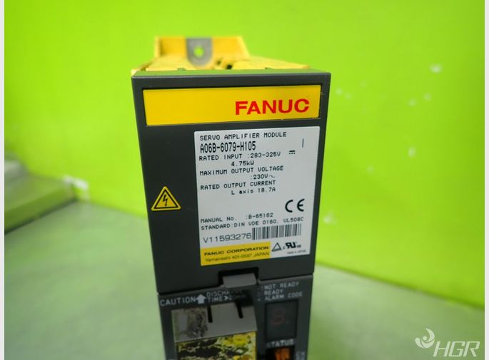 Fanuc Fanuc A06b6079h105 Servo Amplifier Module 