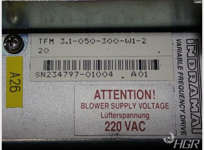  Indramat Tfm 31050300w1220 Variable Frequency Drive