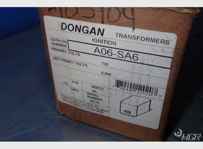 Dongan Ignition Transformer