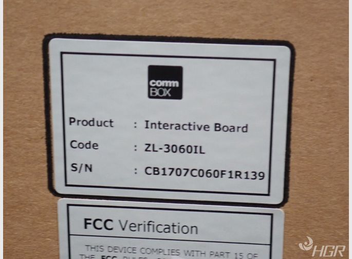 Commbox Commbox Zl3060il Interactive Led Touchpanel