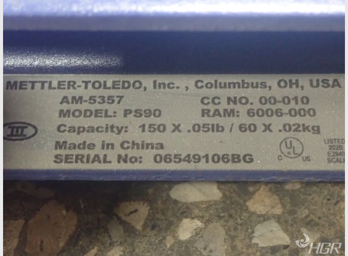 Mettler Toledo Scale