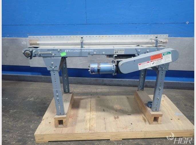 New London Engineering Powered Belt Conveyor