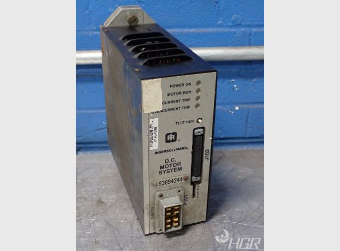 Ingersoll Rand Dc Motor System