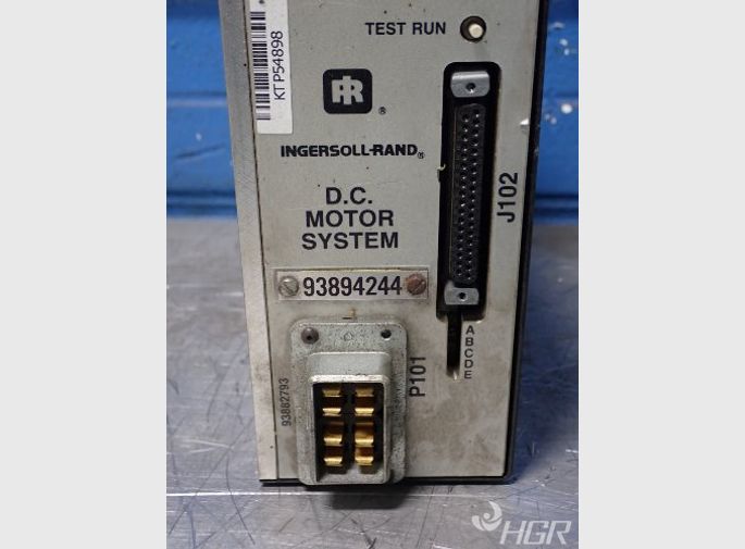 Ingersoll Rand Dc Motor System