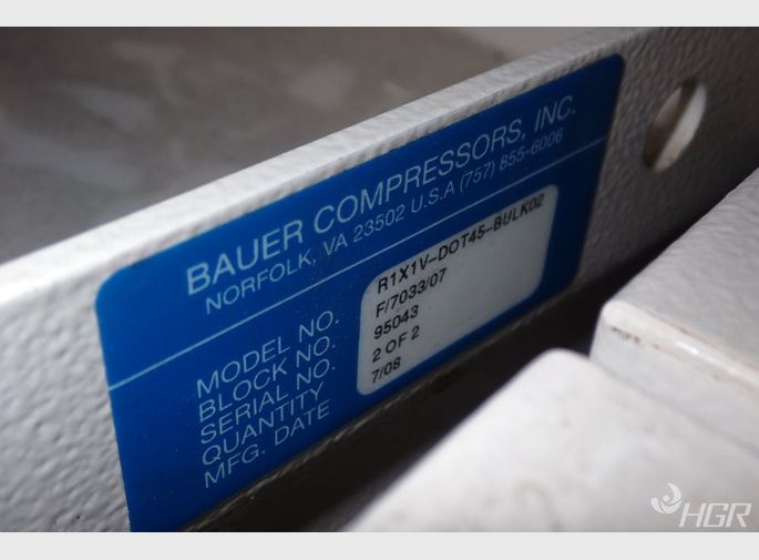 Used Bauer Compressors Bauer Compressors Imv7120ii/ap-e3/460