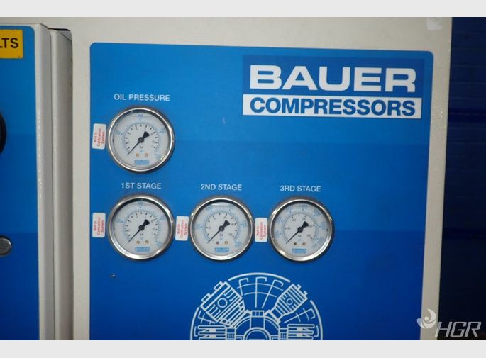 Used Bauer Compressors Bauer Compressors Imv7120ii/ape3/460 Air