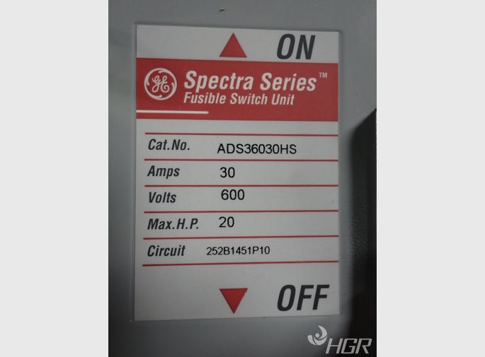 General Electric Fusible Switch Unit