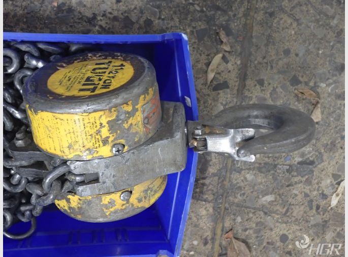 Used Tugit/lifttech Air Hoist HGR Industrial Surplus