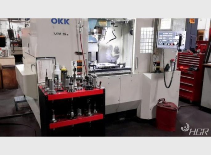 Used Okk Okk Vm5-2 Vertical Machining Center | HGR Industrial Surplus