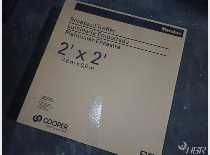 Metaluxcooper Recessed Troffer