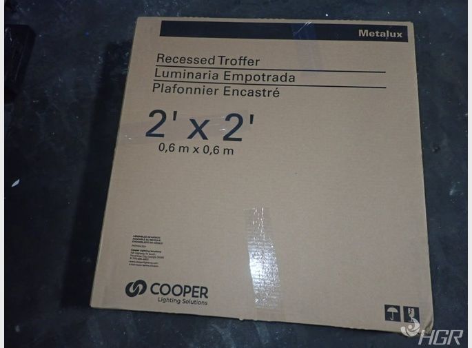 Metaluxcooper Recessed Troffer