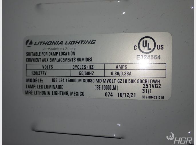 Lithonia Light Fixture