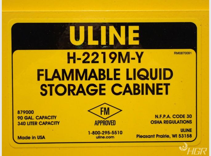 Uline Flammable Storage Cabinet