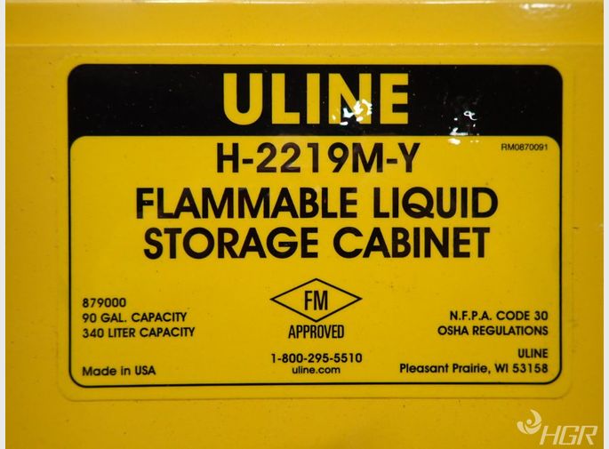 Uline Flammable Storage Cabinet