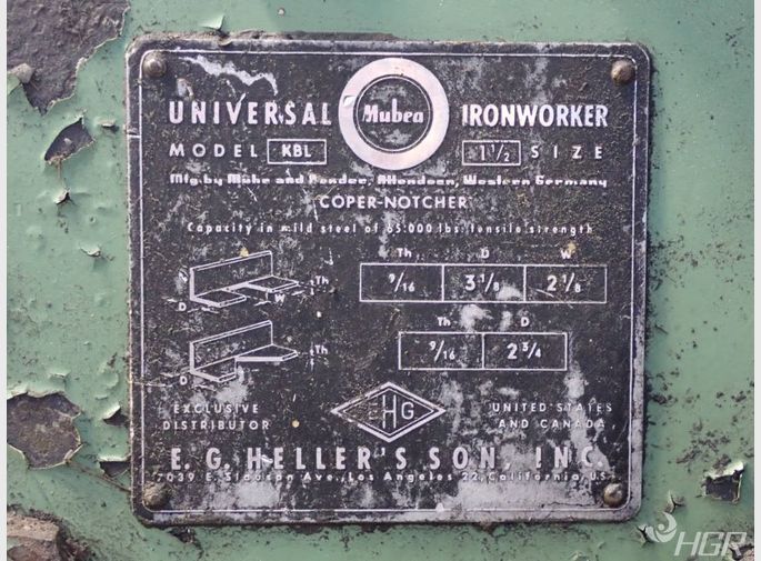 Mubea Ironworker