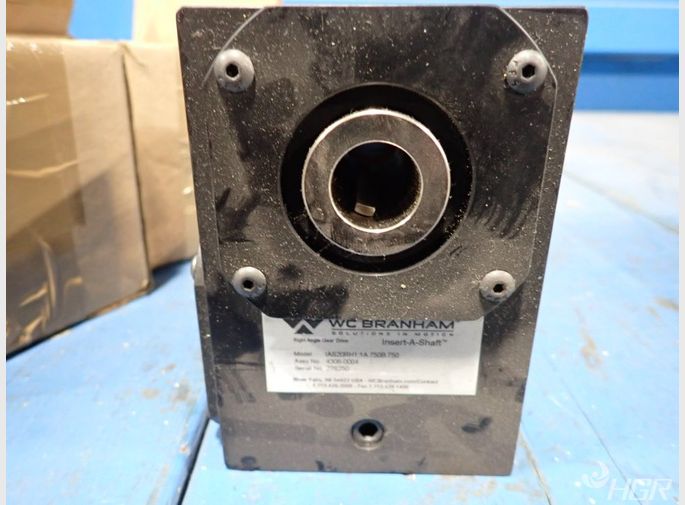 Used Wc Branham Right Angle Gear Drive HGR Industrial Surplus