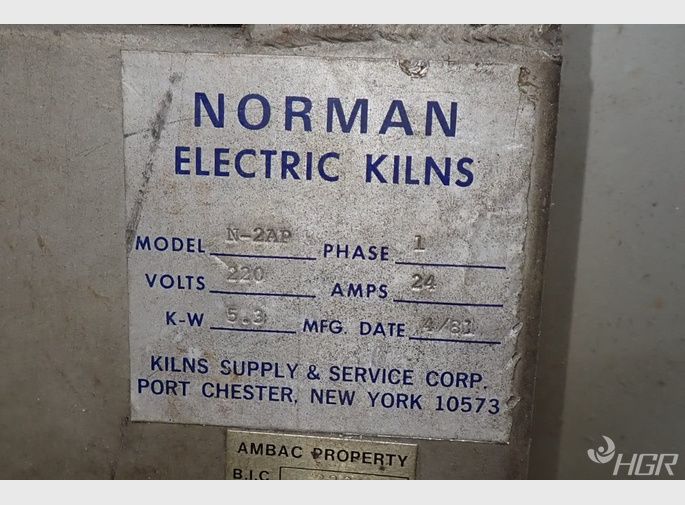 Norman Electric Kilns Kiln