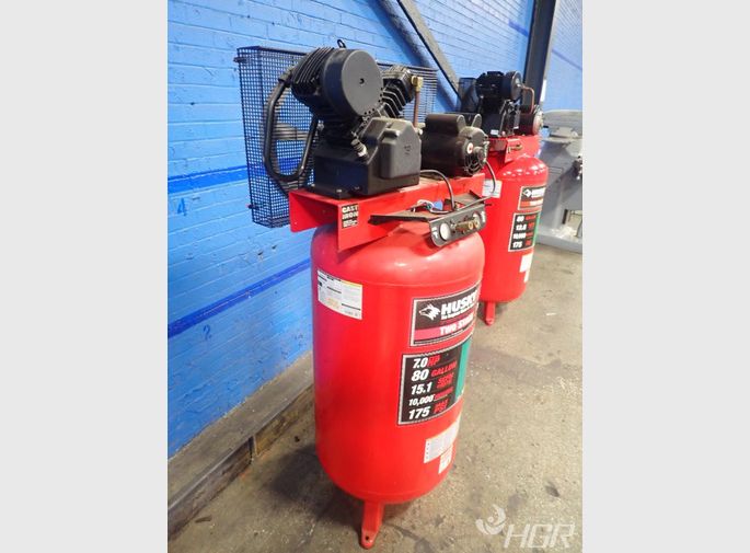 Used Husky Air Compressor HGR Industrial Surplus