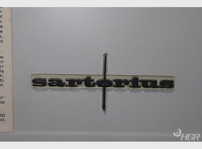 Sartorius Scale