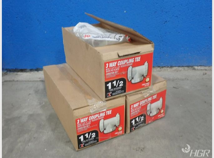 Keeney Mfg Co 1 12 3way Coupling Tees