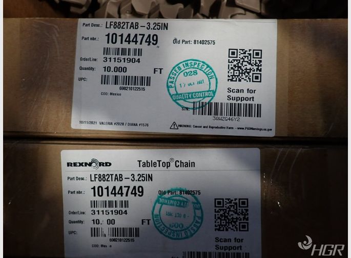 Rexnord Conveyor Tracking