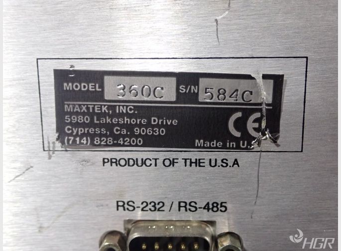 Maxtek Deposition Controller